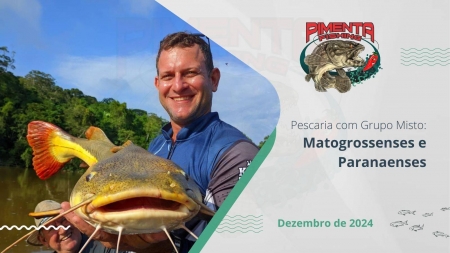 Pescaria com Grupo Misto: Matogrossenses e Paranaenses Pescaria com Grupo Misto: Matogrossenses e Paranaenses