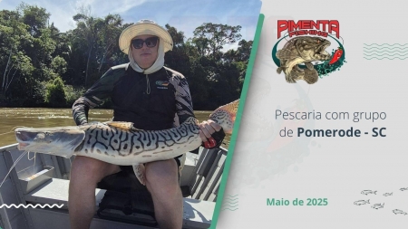 Pescaria com grupo de Pomerode - SC Pescaria com grupo de Pomerode - SC