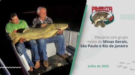 Pescaria com grupo misto de Minas Gerais, São Paulo e Rio de Janeiro Pescaria com grupo misto de Minas Gerais, São Paulo e Rio de Janeiro